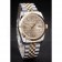 Rolex DateJust Two Tone Stainless Steel 18k Gold PlatedGold Dial
