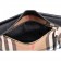 Burberry House Check And Black Leather Clutch Bag 18926894