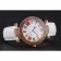 Franck Muller Double Mistery 4 Saisons White Dial Rose Gold Case White Leather Strap