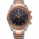 Omega Speedmaster Black Dial Gold Bezel Stainless Steel Case Two Tone Bracelet  622804