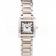 Cartier Tank Francaise 22mm White Dial Stainless Steel Case Two Tone Bracelet