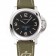 Panerai Luminor Base Logo Acciaio Black Dial Green Bracelet 1454013