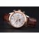 Patek Philippe Moonphase Chronograph White Dial Gold Case Brown Leather Strap  622843
