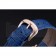 Franck Muller Long Island Classic Gold Dial Gold Case Blue Leather Band  622367