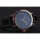 Hamilton Navy Pioneer Small Second Black Dial Rose Gold Case Black Leather Strap