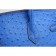 Hermes Birkin 35 Blue Ostrich Leather 607483