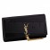 Saint Laurent Cassandre Tassel Black Clutch