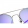 Giorgio Armani Aviator Black Lens Sunglasses 307875