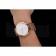 Hamilton Navy Pioneer Chrono White Dial Rose Gold Case Light Brown Leather Strap