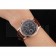 Swiss Patek Philippe 5170J Chronograph Black Dial Rose Gold Case Brown Leather Strap