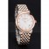 Vacheron Constantin Patrimony Silver Dial Rose Gold Case Two Tone Bracelet  62292