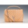 Saint Laurent College Matelasse Medium Bag Beige