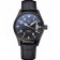 Swiss IWC Mark XVII Black Steel Case Black Dial Black Leather Bracelet  622667
