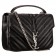 Saint Laurent College Matelasse Medium Bag Black