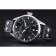 IWC Pilot 7 Day Black Dial Black Leather Bracelet