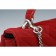 Saint Laurent College Matelasse Medium Fringed Suede Bag Red
