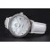 Omega DeVille Prestige Co-Axial Diamond Silver Case Mother-Of-Pearl Dial White Leather Strap