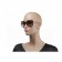 Hermes H Logo Leather Brown Sunglasses 307847