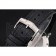 Piaget Altiplano Silver Case Black Dial Black Leather Bracelet  622629