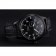 IWC Mark XVll Black Dial Black Stainless Steel Case Black Leather Strap