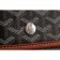 Goyard St Louis Tote Black And Tan Leather Trim