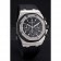 Swiss Audemars Piguet Royal Oak Chronometer Black Dial Diamond Bezel Stainless Steel Case Black Rubber Strap  622867