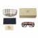 Burrbery Check Sport Aviators Havana Frame Sunglasses  308383