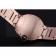 Swiss Cartier Ballon Bleu de Cartier Pink Diamond Dial Gold Bracelet  622556