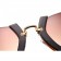 Miu Miu Rounded Cut Off Cat-Eye Orange Sunglasses 308042