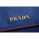 Prada Saffiano Double Tote Blue