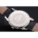 Vacheron Constantin Traditionnelle White Ship Dial Stainless Steel Case Black Leather Strap