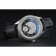 Omega DeVille Prestige Black Dial Silver Diamond Case Black Leather Bracelet  1454120
