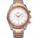 Omega Speedmaster White Dial Gold Bezel Stainless Steel Case Two Tone Bracelet  622803