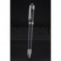 Bentley Silver Rimmed Black Ballpoint Pen  622791
