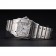 Swiss Cartier Santos White Dial Stainless Steel Case And Bracelet  622882