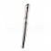 MontBlanc Silver Ballpoint Pen With MB Engraved Curved Silver Cap