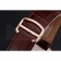 Cartier Tank MC Brown Dial Gold Case Brown Leather Bracelet  622696