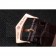 Patek Philipe Calatrava Roze Gold Polished Bezel Brown Leather Bracelet 801430