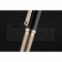 Bentley Gold Rimmed Gold Lower Body Black Ballpoint Pen  622793