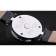 Bvlgari B.ZERO1 25mm White Dial Stainless Steel Case Gold Bezel Black Leather Bracelet