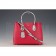 Prada Double Tote Fuchsia With Python Handles