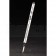 MontBlanc Silver Ring Pattern Black Enamel Ballpoint Pen With MB Engraved Cap