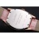 Cartier Tortue Perpetual Calendar White Dial Gold Case Pink Leather Strap