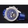 Breitling Bentley Mulliner Tourbillon Blue Dial Stainless Steel Case Blue Leather Strap  622726