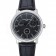 Vacheron Constantin Patrimony Power Reserve Black Dial Silver Diamond Case Black Leather Bracelet  1454267