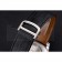 Cartier Calibre Tourbillon White Dial Stainless Steel Case Black Leather Strap  622751