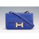 Hermes Constance Elan Blue Electric With Gold Hardware 608122