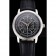 Swiss Patek Philippe Multi-Scale Chronograph Black Dial Stainless Steel Case Black Leather Strap