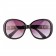 Hermes Oversized Round Frame Black Sunglasses 308097