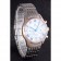 Omega DeVille Two Tone Links White Dial om240  621564
